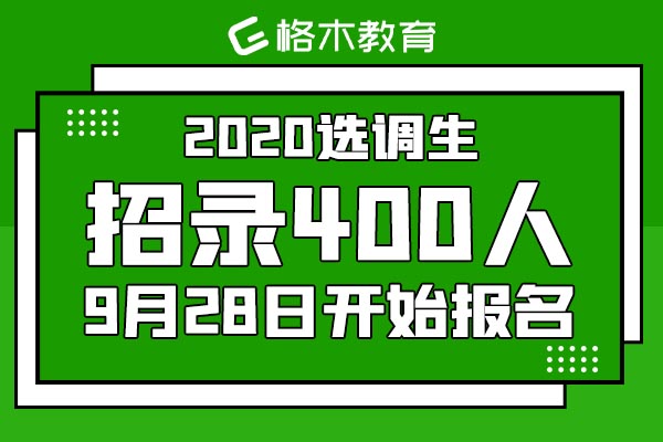 2020年湖北省选调生招录400人公告